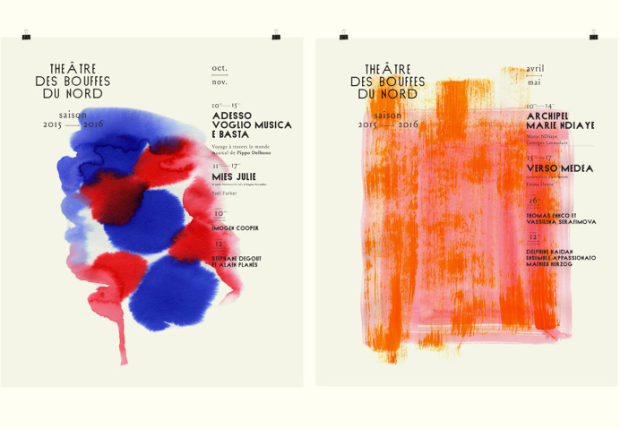 Théâtre des Bouffes du Nord on Behance