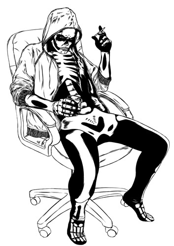 Cobra King.jpg (JPEG Image, 353x500 pixels) #carharrt #skeleton