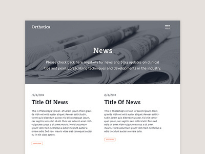 News Page #news #button #website #grid #blog #layout #web #typography