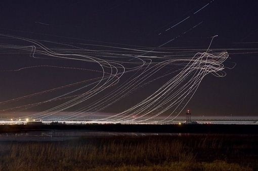 Long exposure aircraft | HOW TO BE A RETRONAUT #night #long #photography #exposure