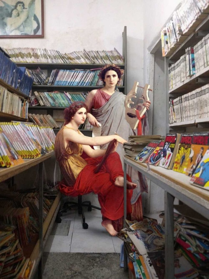 Napoli Project: Alexey Kondakov Blurs Lines Between Classical Paintings and Real Life
