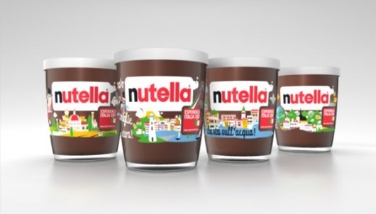 Nutella, Esperienza Italia 150 | CreativeRoots - Art and design inspiration from around the world #packaging #nutella #italy