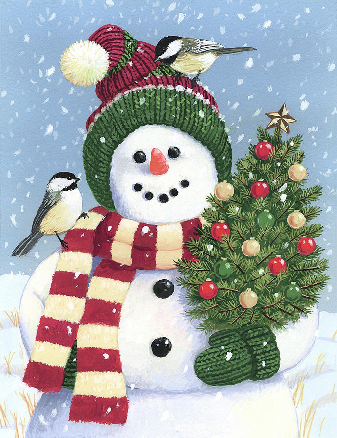 christmas paint by number & step by step easy christmas paintings #painting