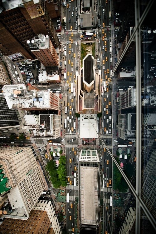 CJWHO ™ (Intersection | NYC by Navid Baraty New York is...) #streets #aerial #new #perspective #city #photography #architecture #nature #york #green