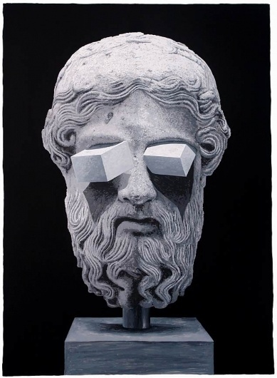 Two Dimensions : Daniel Arsham #surreal