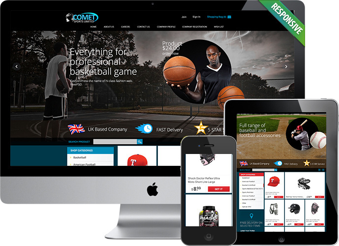 Magento Responsive Template plays an important role to make your webstie more approachable and appealing to cust #shoptemplates #webtemplates #shop #best #store #magento #templates #webdesign #template