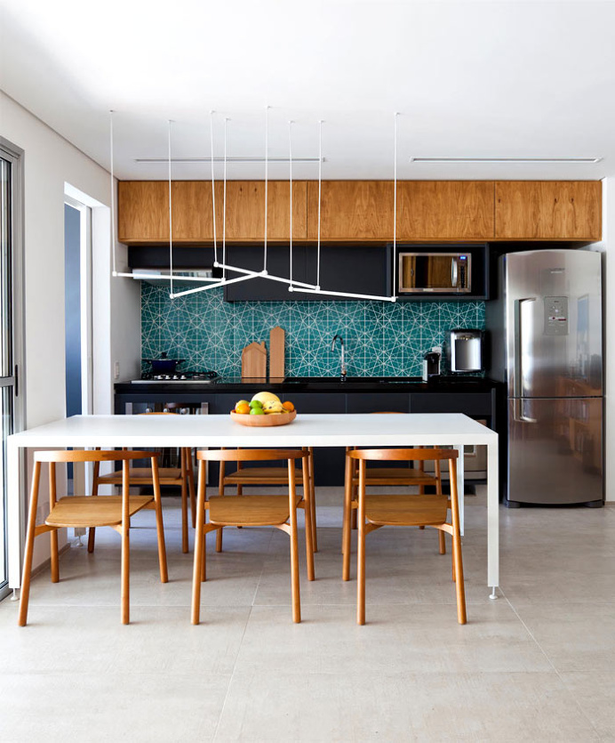 Metamoorfose Studio Cleverly Arranged Space at Sao Paulo Apartment - InteriorZine
