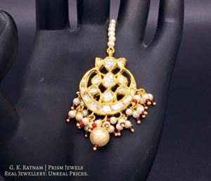 Maang Tika - gold diamond polki kundan meena jadau jewellery
