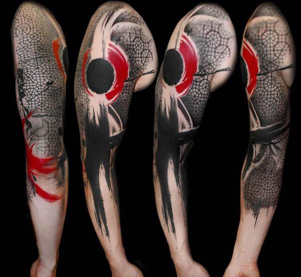 25 full sleeve tattoo