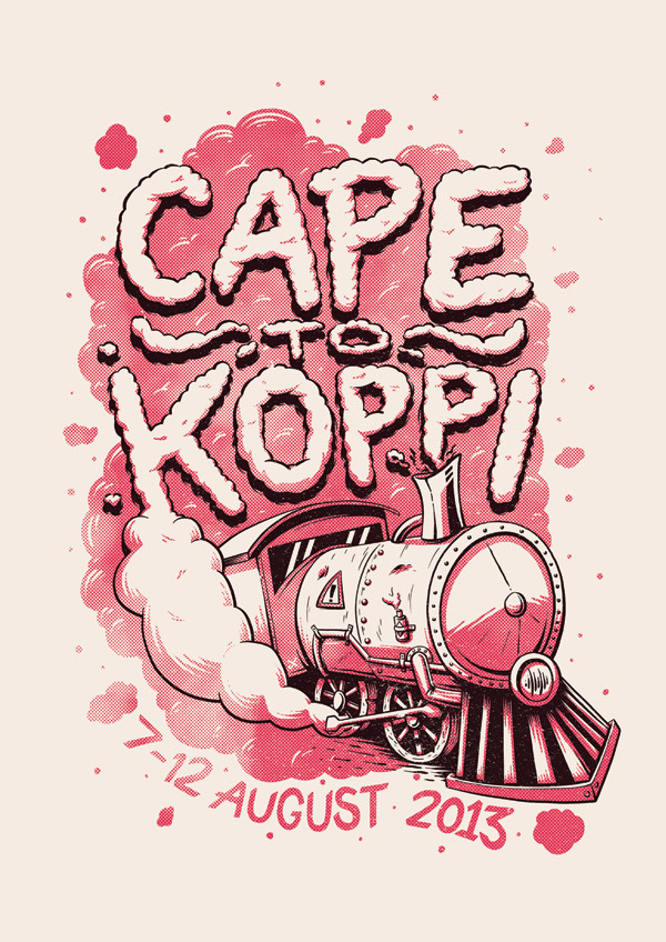 Ian Jepson for Cape to Koppi #inspiration #illustration #poster #oppikoppi