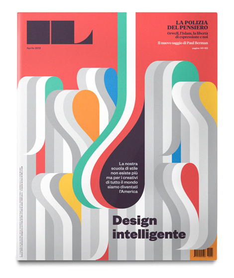 la tigre #ribbons #intelligente #design #color #cover #magazine