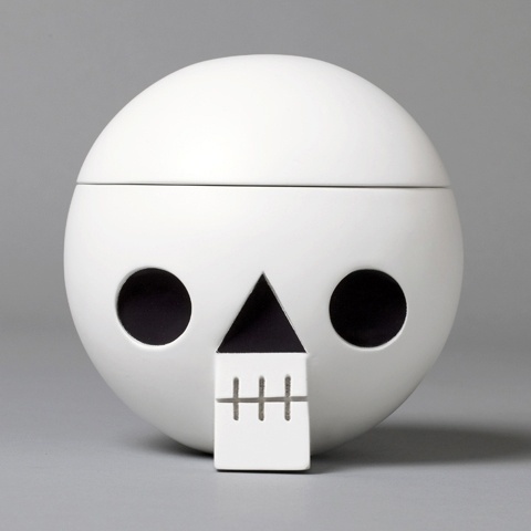 Acne JR | Cranium White #wood #skull
