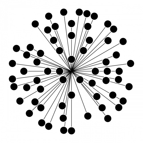 minimalvision 18 – Instead of flowers #minimal #minimalism #geometric #circle #grid #rotation #line