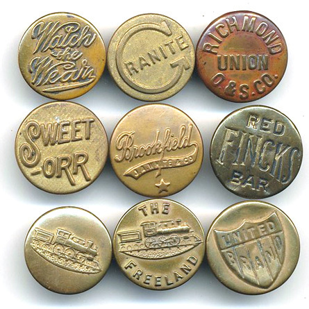 Mr Cup Found items #buttons #type #vintage #typography