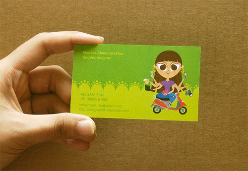 Green Business Cards Design Inspiration #cards #identity #business