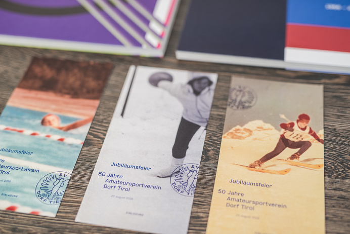 Sports anniversary publication on Behance