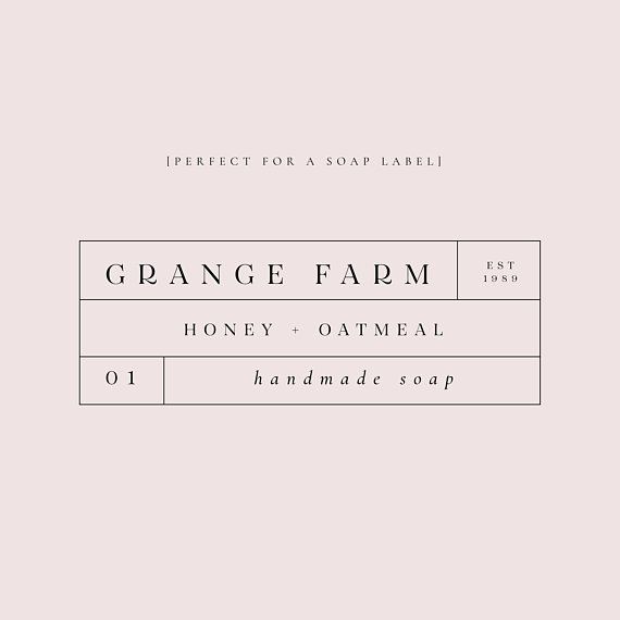 Premade Logo Logo design Brand Design Business logo Soap