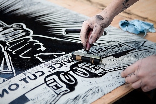 SVC Wayzgoose Photos | Design Commission #linotype #design #commission