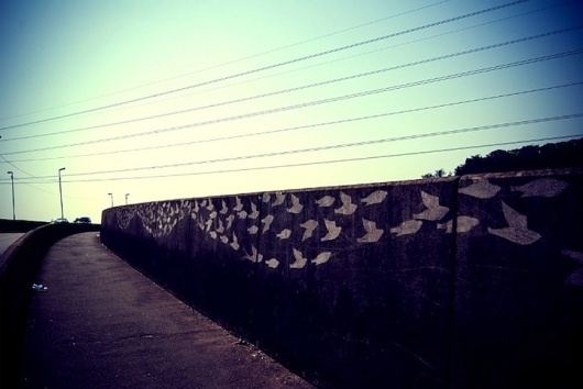 South African Reverse Graffiti - My Modern Metropolis #graffiti #reverse