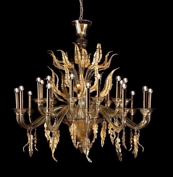 Roberto Cavalli and artistic Murano chandelier Augusto #accessories #artistic #collection #home #furniture #cavalli #art #roberto