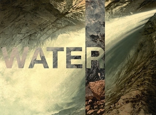 Playing with the Elements (8 total) - My Modern Metropolis #elements #retrofuturs #water #typography