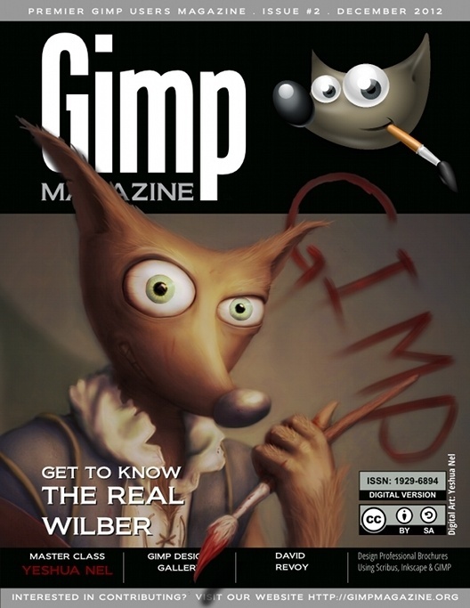 GIMP Magazine Issue 2 DRAFT 1 page001 Website #print #graphic #novel #digital #arts #gimp #magazine