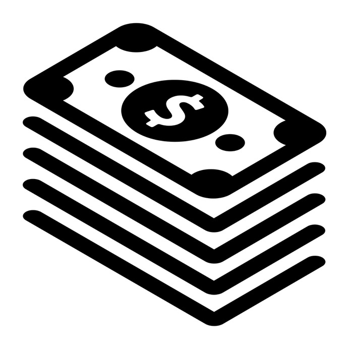 See more icon inspiration related to money, cash, investment, currency, business, notes, finances and dollar symbol on Flaticon.