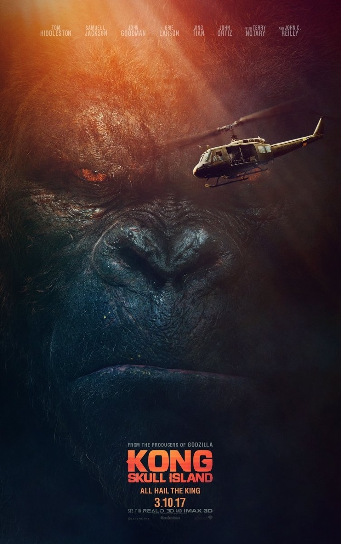 The Biggest, Baddest Ape is Back in the New Kong: Skull Island Trailer