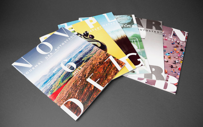 Autostadt journal | STRICHPUNKT DESIGN #spreads #editorial #magazine