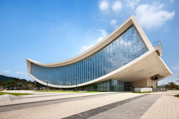 CJWHO ™ (National Library of Sejong City, Korea by...) #korea #construction #design #architecture #library