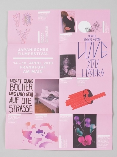 Cosas Visuales | Blog de diseño gráfico y comunicación visual #pink #print #design #poster #typography