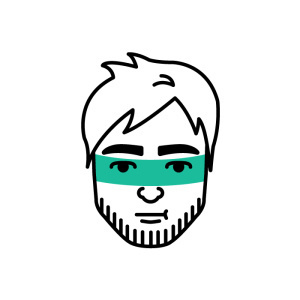 Self #superhero #self #turquoise #illustration #portrait