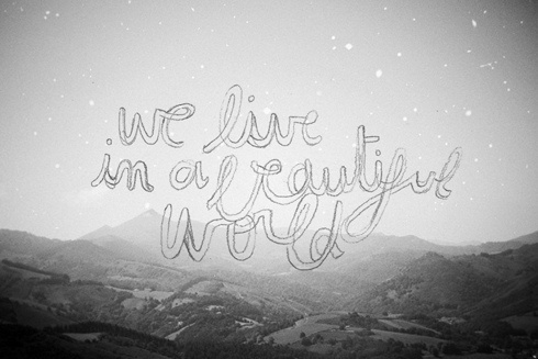 Heartbeat | Flickr - Photo Sharing! #isabelle #white #black #mountains #stars #laydier #and #pencil #typography