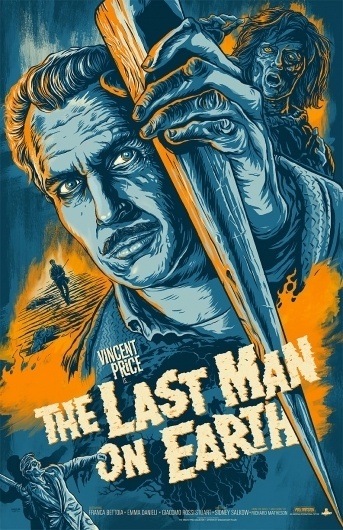 Last Man on Earth #illustration #movie #poster #typography