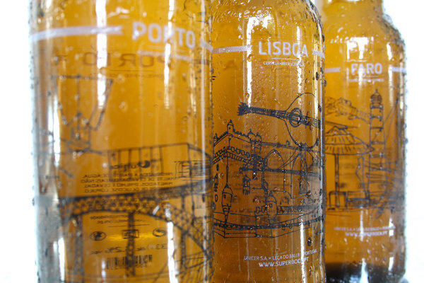 Find our cities Super Bock #packaging #beer #illustration #portugal