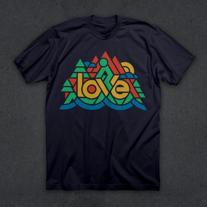Bike Love T (NAVY)