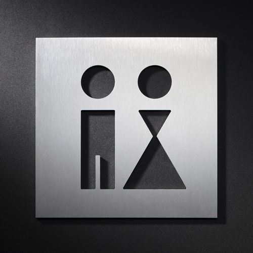 Door pictogram P WC P S PHOS Design GmbH #ss
