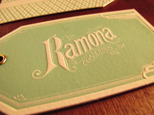 ramona_03 #green #type #logo