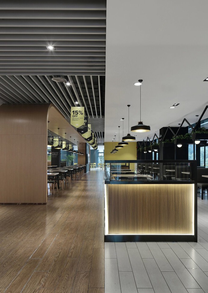 MEICAN ZONE Innovative Office Cafeteria / Sanshangshan Decoration Design