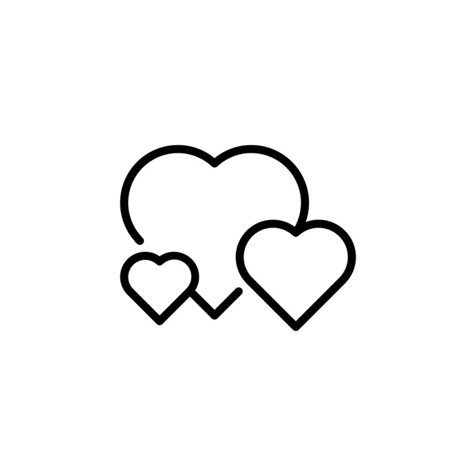 See more icon inspiration related to heart, love and romance, shapes and symbols, valentines day, valentines, romantic, hearts and love on Flaticon.