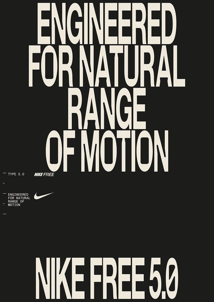 Nike Free M35 Design - Mindsparkle Mag M35 worked together with Nike Portland design team for the visual identity system for the Nike Free running shoe. #logo #packaging #identity #branding #design #color #photography #graphic #design #gallery #blog #project #mindsparkle #mag #beautiful #portfolio #designer