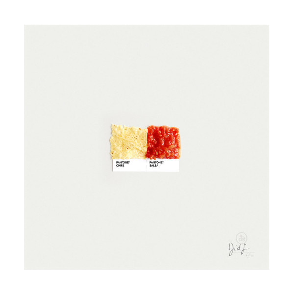 Pantone Pairings by David Schwen Photo #pantone #food #colours #art