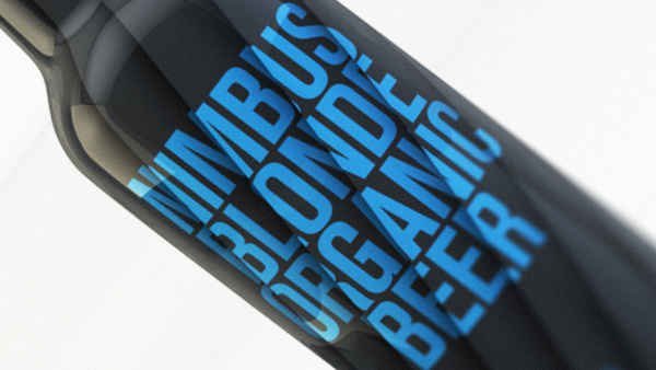 Nimbus Beer #packaging #type #design