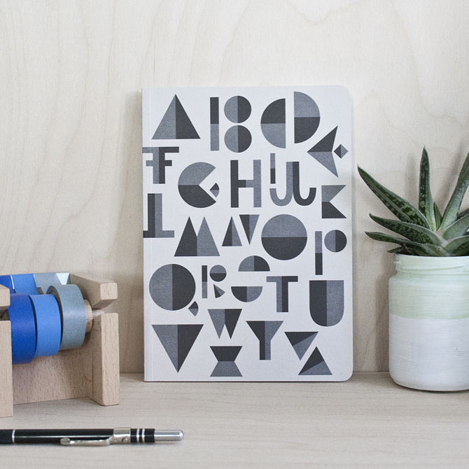 #nordic #design #graphic #illustration #danish #bright #simple #nordicliving #living #interior #kids #room #notebook #alphabet #write #grey