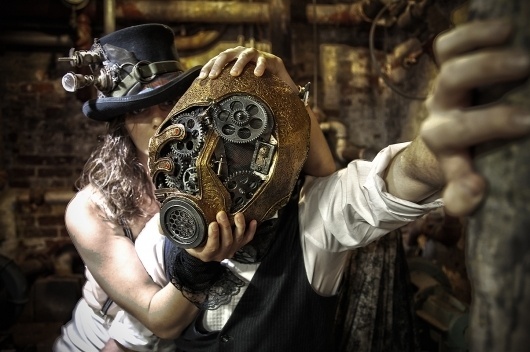 STEAMPUNKHH.jpg (1204×800) #punk #photography #industrial #hat #art #mask #goth #gears