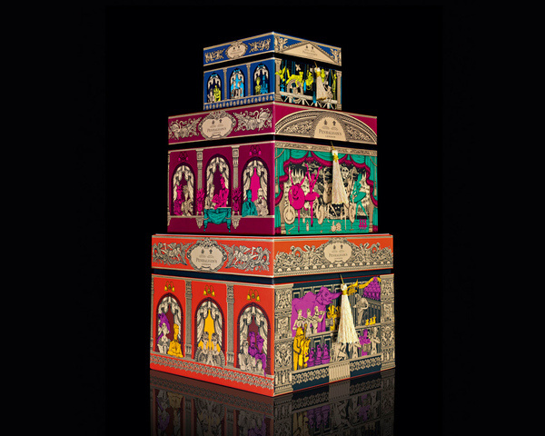 lovely package penhaligons christmas 2012 1 #packaging #colourful #decorative #elaborate