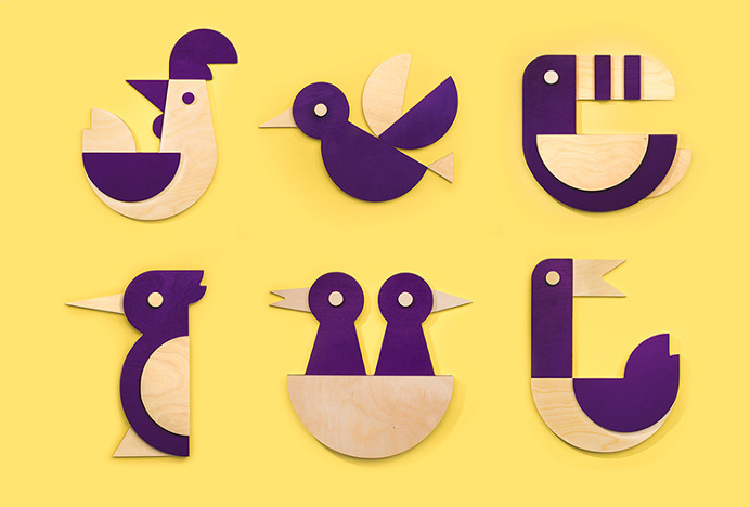 Tallinn Music Week by AKU #objects #wood #birds