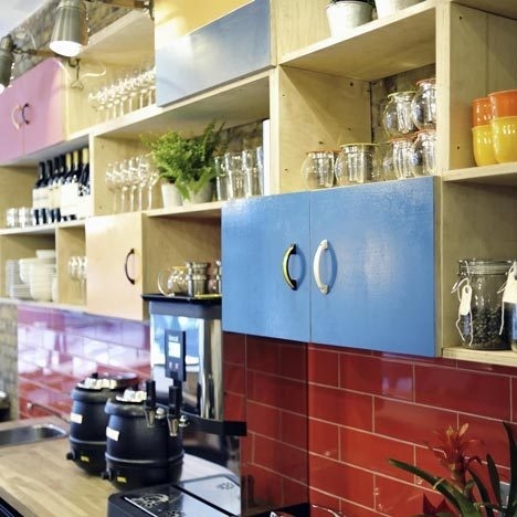 Kin Restaurant by Office Sian and Kai Design #interior #design #restaurant #deco #decoratiom #decoration