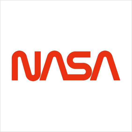 nasa lettermark logo monogram