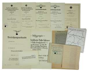 Deed estate of a Lieutenant and observer of the 4./ Battle squadron 2.